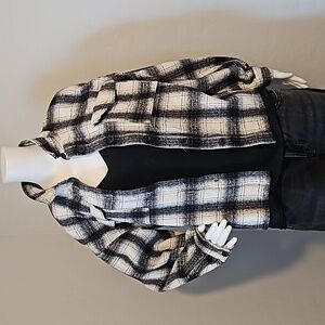 Express plaid shacket